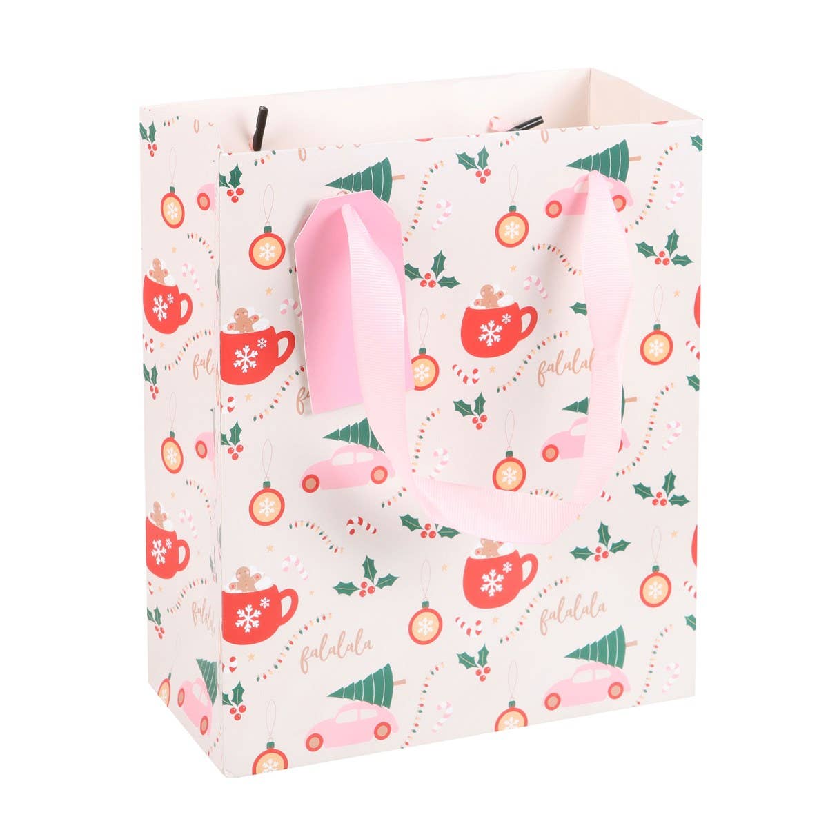 Christmas Print Gift Bag 23cm