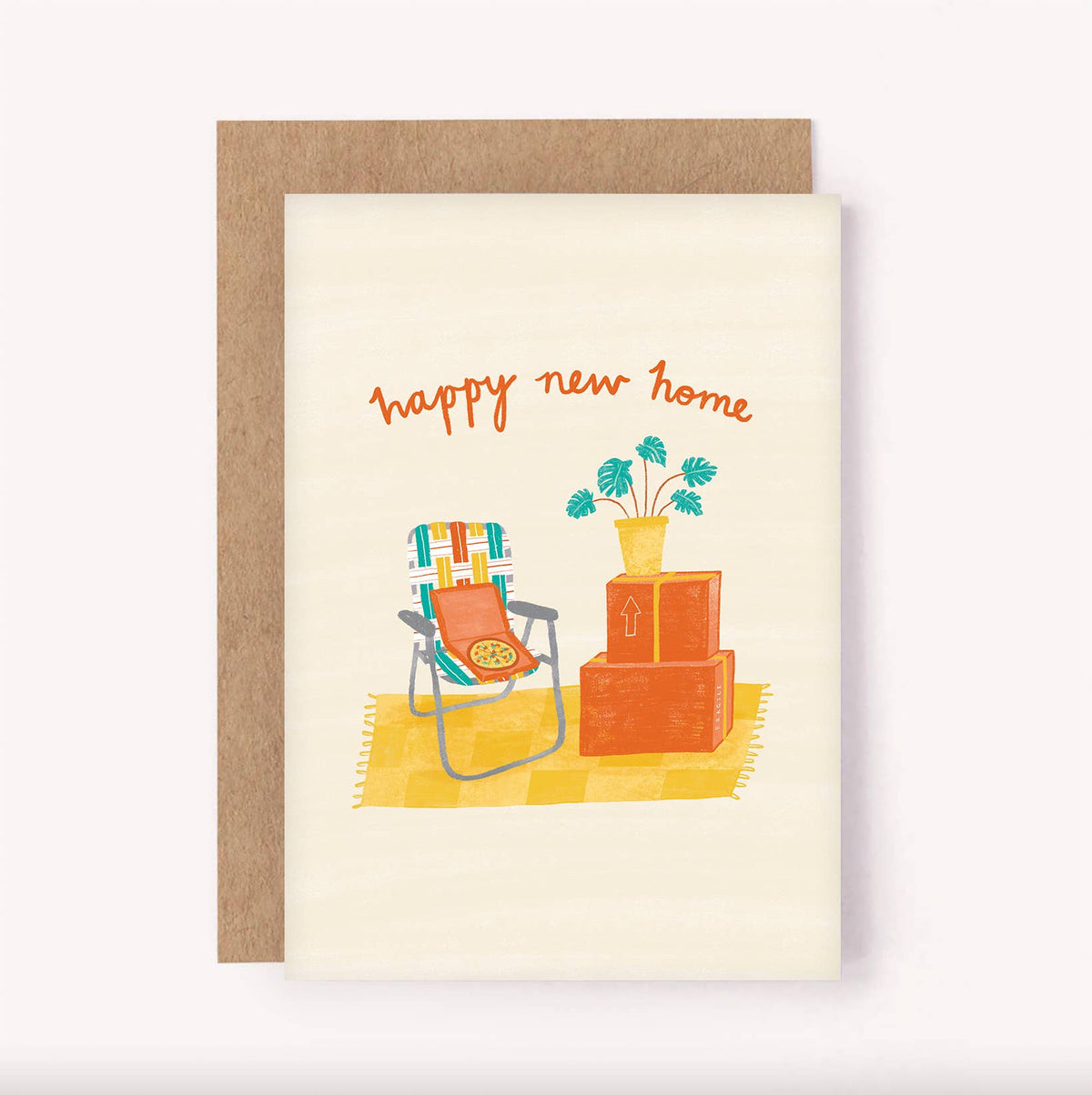 Happy New Home Greeting Card - Housewarming Card | New House