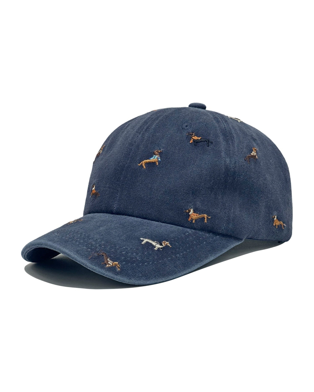 Top Dog Dachshund Embroidered Cap