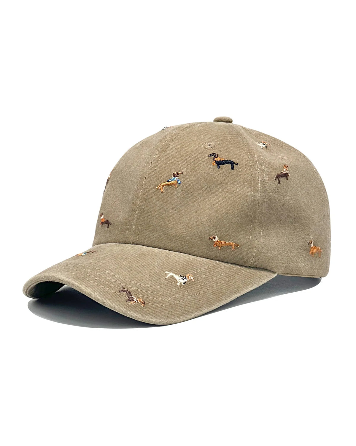 Top Dog Dachshund Embroidered Cap