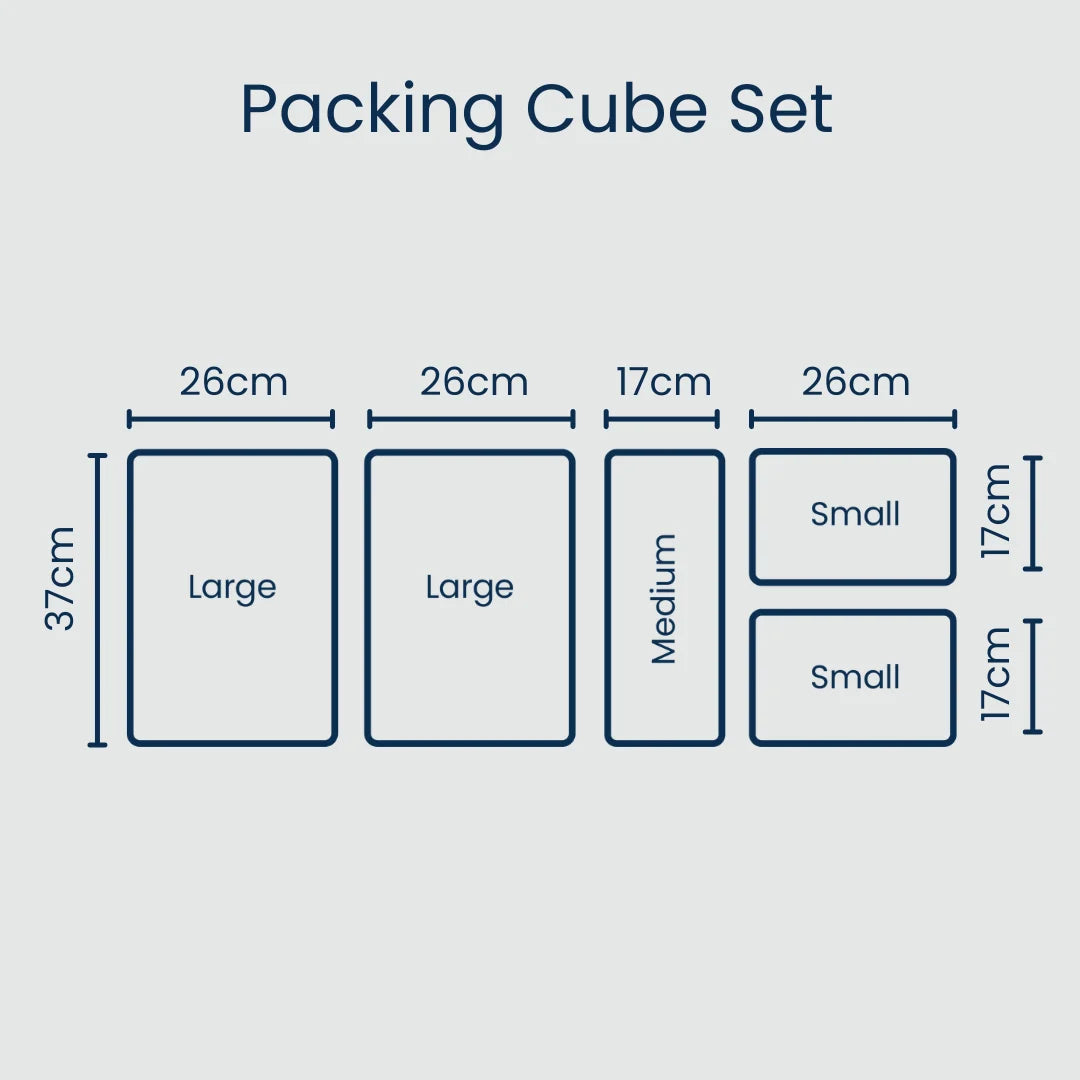 Packing Cube Set – Toile