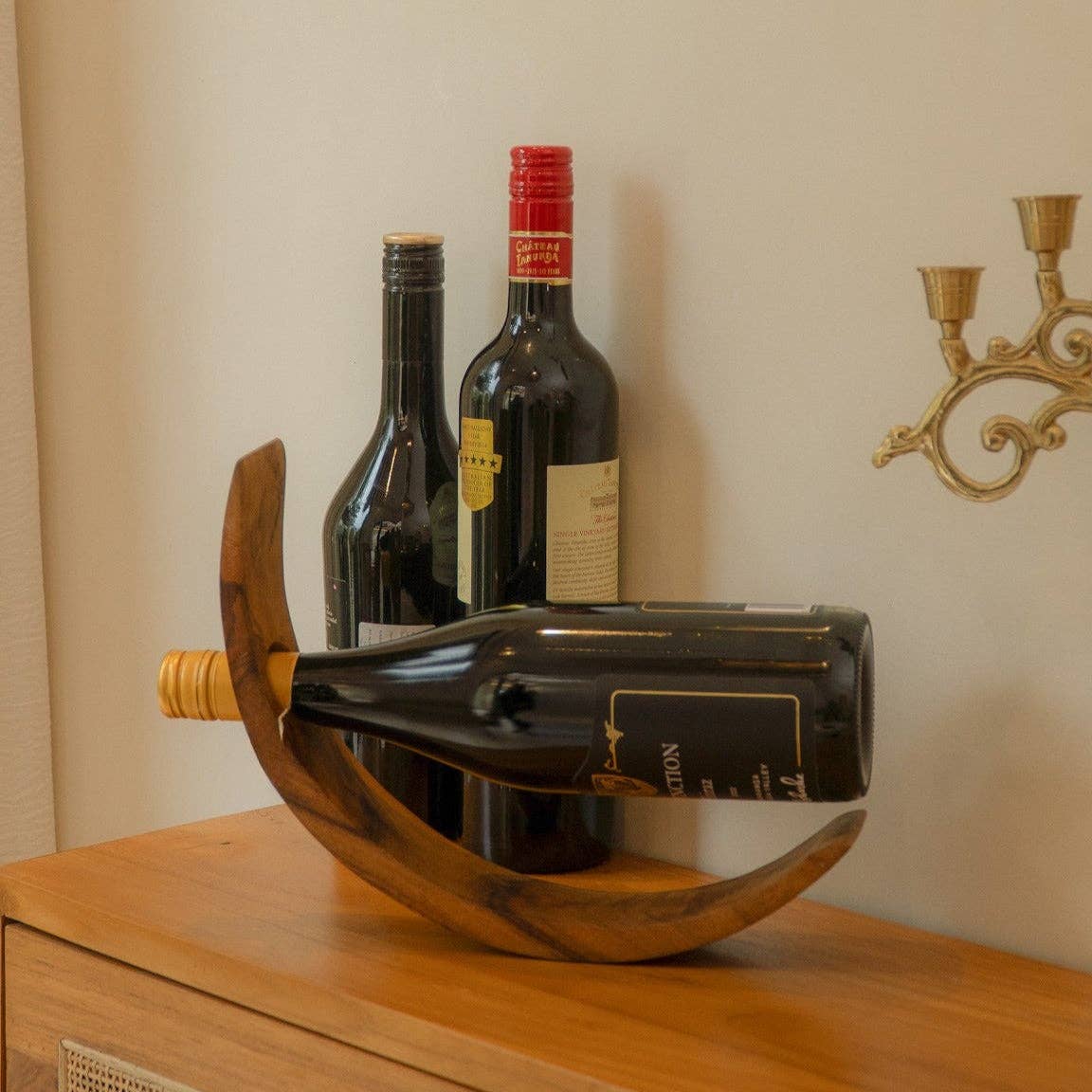 Minimalist Wine Bottle Holder