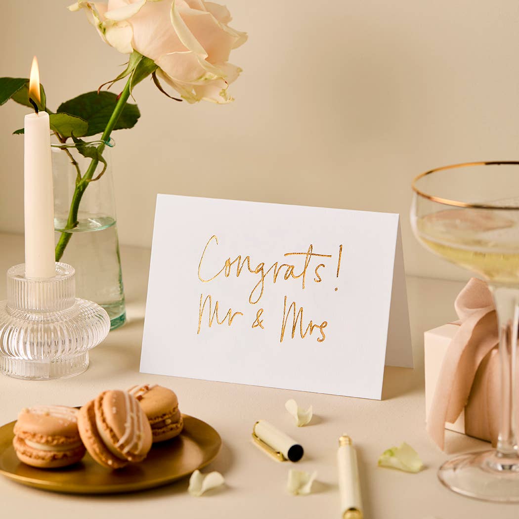 Wedding Card | Signature Foil Greeting Card