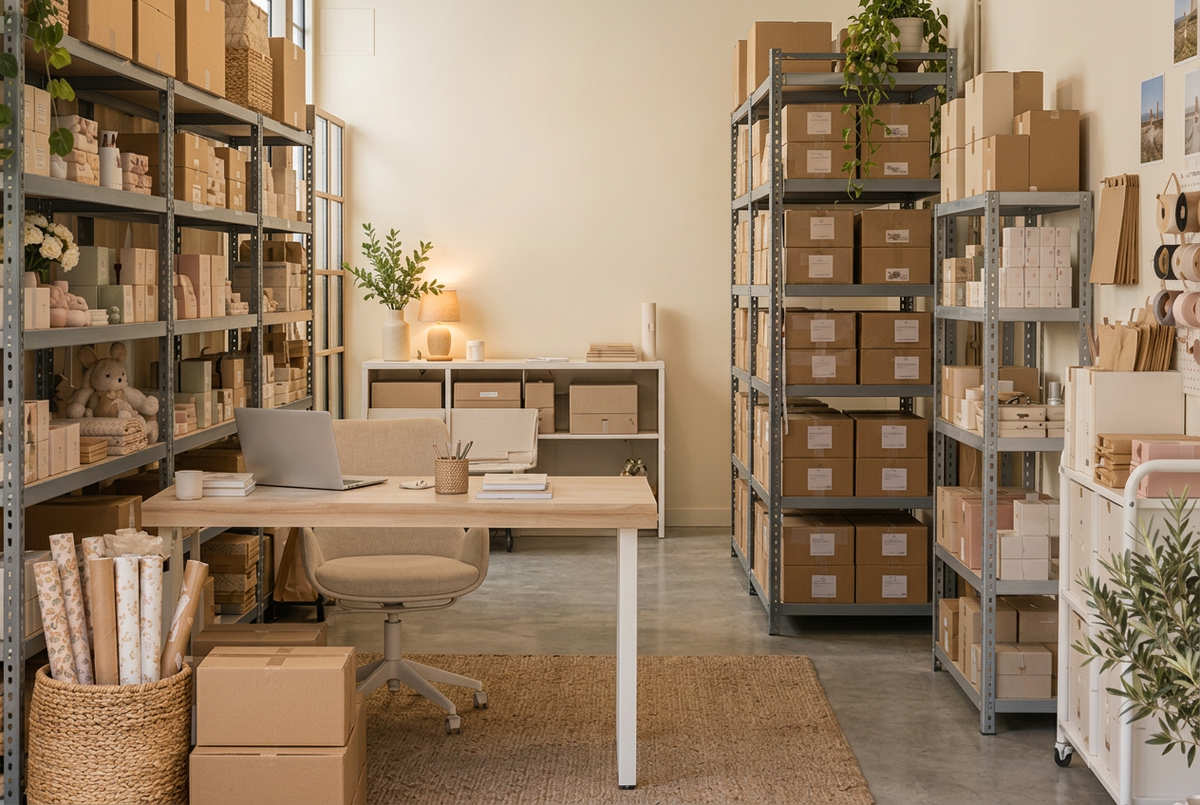 Refined packing studio homepage banner